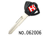 铃木摩托车钥匙外壳（黑色，左槽）