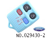 福特汽车3键遥控器外壳(浅兰色)