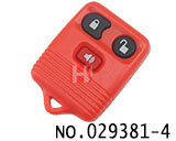 福特汽车3键遥控器外壳(深红色)