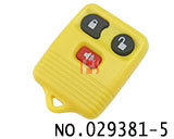 福特汽车3键遥控器外壳(黄色)