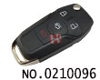 福特汽车4键改装遥控折叠匙（2014款）