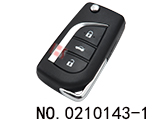 14款丰田汽车3键改装遥控折叠匙（433频率）TOY43