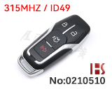 15款福特汽车3+1键智能卡（ID49/315频率）