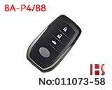 丰田3-4键智能卡8A芯片（型号：TB01）无标