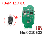 现代起亚汽车三键智能遥控匙XD01-8A(E)（PS6000B)
