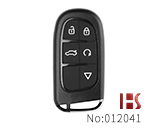 XHORSE XSJP01EN XM38系列通用型智能遥控器5键吉普款（英文版）