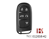 XHORSE XSJP01EN XM38系列通用型智能遥控器5键吉普款（英文版）