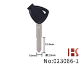 2011款铃木摩托车磁珠钥匙黑色左槽(无标）