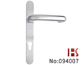 SUS304不锈钢管状门把手（连体式回弯款）