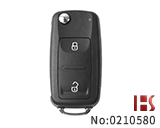 大众桑塔纳/捷达等汽车两键折叠遥控匙壳