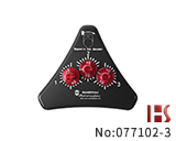 欧洲国家民用磁性锁盖专用开启工具三角形状（3磁位，锁孔梅花形）