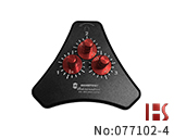 欧洲国家民用磁性锁盖专用开启工具三角形状（3磁位）锁孔椭圆空芯