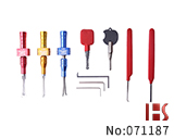 十字锁开启工具套装