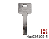 适用于Mul-T-Lock 206民用钥匙胚（金属手柄款）
