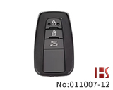 Autel IKEY丰田款3键智能钥匙遥控器（IKEYTY8A3T）