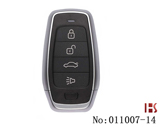 Autel IKEY通用款4键智能钥匙遥控器(IKEYAT4TP)